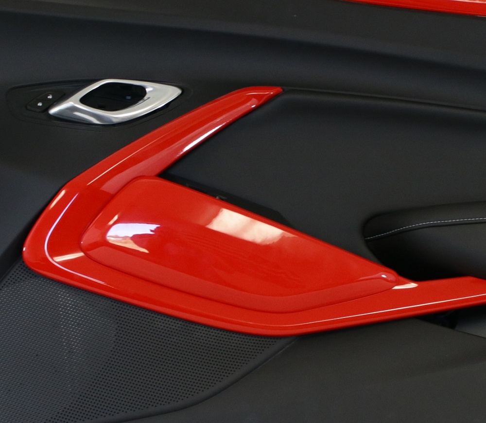 2016-2020 Camaro Custom Painted Center Door Panel Pads